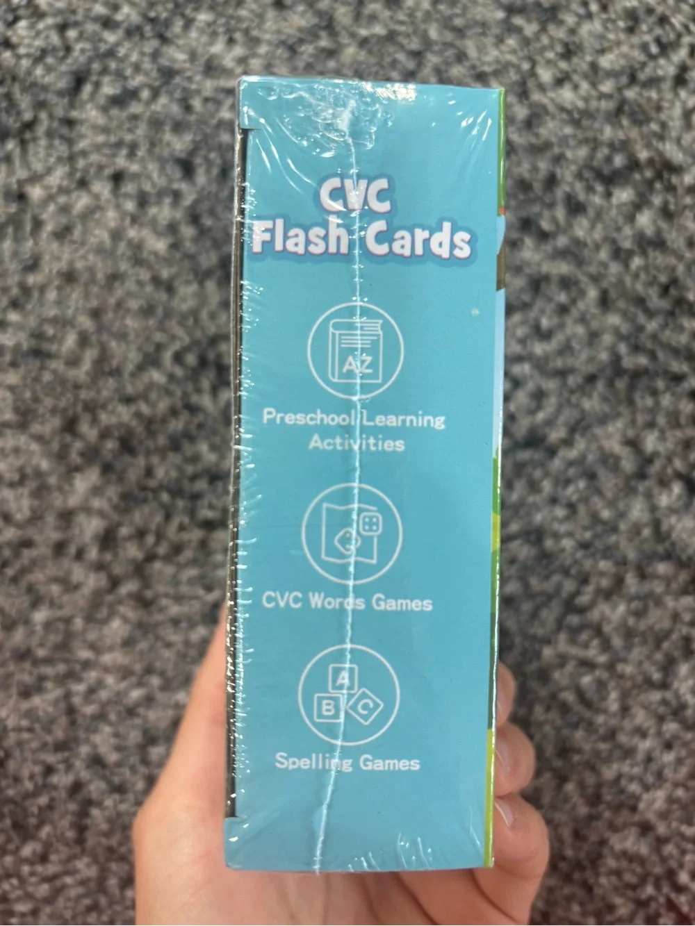 CVC Words Writing & Spelling Flash Cards -